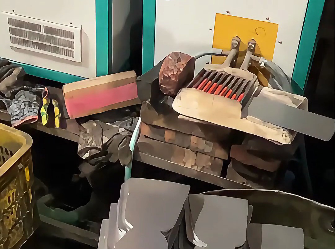 锄头毛坯钢加热冲压成型，海拓超音频感应加热设备高效助力！